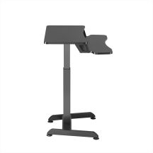 MACLEAN ELEKTRISCHER SCHREIBTISCH, TISCH, ARBEITSPLATZ, HÖHENVERSTELLUNG, MAXIMALE HÖHE 122 CM, MAXIMALE BELASTUNG 37 KG - FÜR SITZ- UND STEHTÄTIGKEIT MC-835