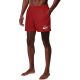 Nike Logo Lap 5" Volley Badeshorts rot NESSG574 614