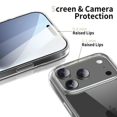 3. Tech-Protect FlexAir Hybrid Case für iPhone 17 Pro Max - Transparent