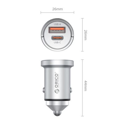 2. Autoladegerät ORICO MiniRing PRO 45 W 1A1C PD Fast Car Charger