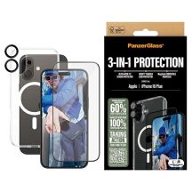 PanzerGlass Bundle 3in1 iPhone 16 Plus 6,7" D3O Hardcase + Displayschutz UWF+ Objektiv B1293+2863+1283