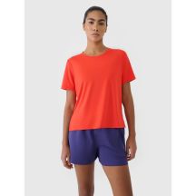 Schnelltrocknendes Oversize-Trainings-T-Shirt für Damen 4F 4FRSS25TFTSF1236-62S