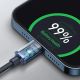 14. Baseus CAJY000303 Lightning – USB-C PD-Kabel 20 W 480 Mbit/s 2 m – blau
