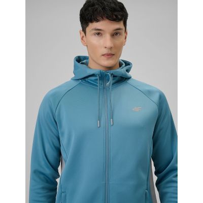 6. Herren-Trainingshoodie, regulär, Größe 4F 4FRSS26TFSWM0958-32S