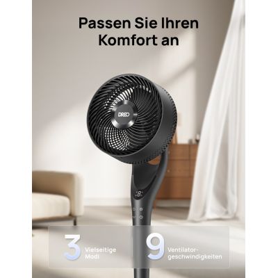 6. Dreo TurboPoly 154 Schwarz