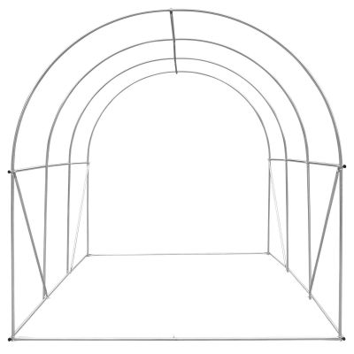28. Gewächshaus-Gartentunnel 200 x 300 x 200 cm, PE-Grünstahlkonstruktion