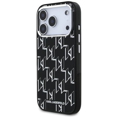 2. Karl Lagerfeld IML KL Monogram MagSafe Case für iPhone 17 Pro - Schwarz