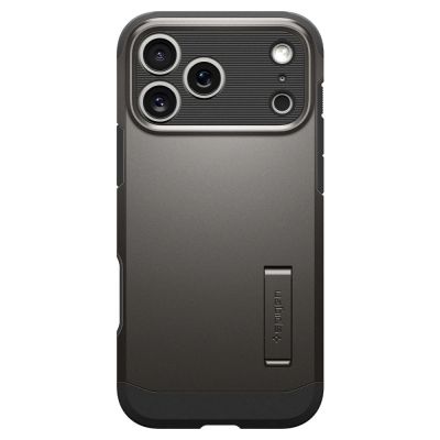 4. Spigen Tough Armor MagSafe Hülle für iPhone 18 Pro / 17 Pro - Schwarz