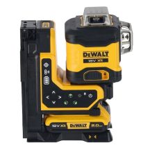 18V XR 3x360 grüner Laser mit Fernbedienung 1x2Ah