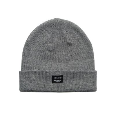 Jack&Jones Jacdna Beanie Noos M 12092815 grau