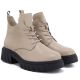 8. Beigefarbene Damen-Ankle-Boots aus Leder mit Plateau, Modell M.Daszyński SFY2502-11ac