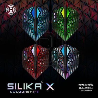 7. Harrows Silika Colourshift X Federn