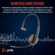 16. Poly Blackwire 3210 Mono-USB-C-Headset + USB-C/A-Adapter