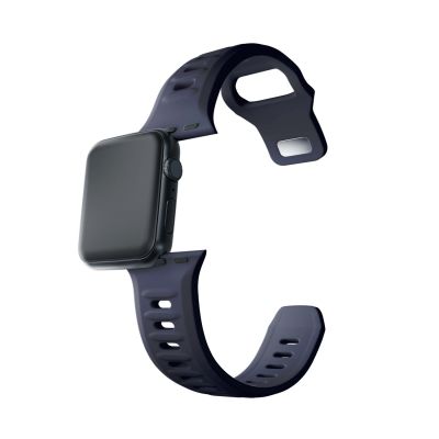9. 3mk Silikon- Watch für Apple Watch 38 / 40 / 41 mm – Grau