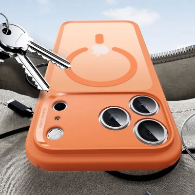 7. ESR Classic Hybrid MagSafe Hülle für iPhone 17 Pro Max – Transparentes Orange