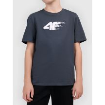 Bedrucktes Jungen-T-Shirt 4F 4FJWAW26TTSHM3515-23S