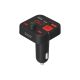 6. SAVIO TR-15 FM-Transmitter mit Display, Bluetooth und PD-Ladegerät USB-C USB-A Quick Charge, Bass Boost