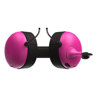 8. PDP Nebula Kabelgebundenes Gaming-Headset mit Kopfbügel, Schwarz, Pink