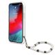 5. Guess GUHCP12LKPSWH iPhone 12 Pro Max 6,7" Transparentes Hardcase White Pearl