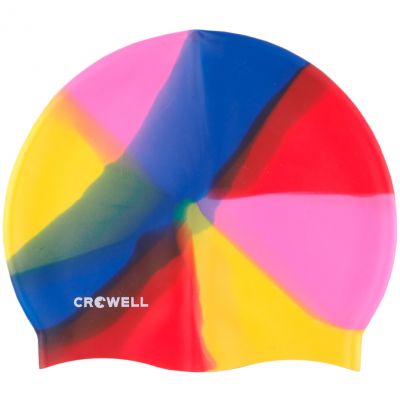 Crowell Multi-Flame-03 Silikon-Badekappe