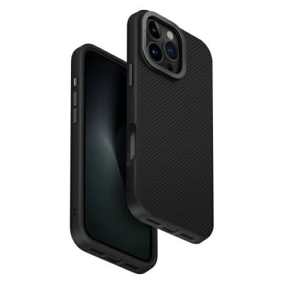 Uniq Keva Max Magclick Ladehülle für iPhone 16 Pro Max – Schwarz