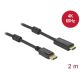 2. DeLOCK Active DisplayPort 1.2 auf HDMI Kabel 4K 60 Hz 2 m