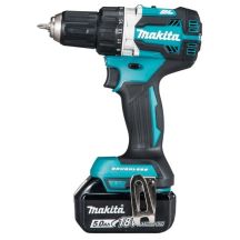 Makita DDF484RT3J Bohrmaschine, 2000 U/min, 1,8 kg, Schwarz, Blau, Silber