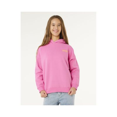RIP CURL Surf Puff Hood-Girl pinkes Sweatshirt