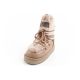 12. D.Franklin Damen Winter Schneestiefel, modisches Fellfutter, braun hoch