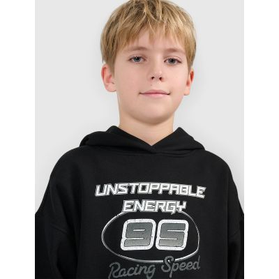 5. Lockerer Jungen-Sweatshirt mit Kapuze 4F 4FJRSS26TSWSM2814-20S
