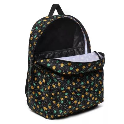 3. Vans Realm Classic Polka Ditsy Schulrucksack - VN0A3UI7VCY