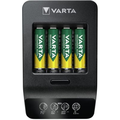 5. VARTA LCD SMART CHARGER 57684 + 4X2100MAH
