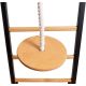 26. Turnwand aus Holz und Metall mit Metallstange und Zubehör für Kinderbank K 721B A076