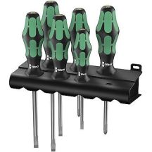 Kraftform Lasertip Schraubendreher-Set mit Aufhänger, 6-teilig