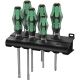 Kraftform Lasertip Schraubendreher-Set mit Aufhänger, 6-teilig