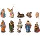 Krippenfiguren, 10 Stück, 20 cm