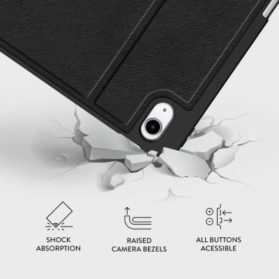6. Tech-Protect Lamanona iPad 10,9" (10/2022), 11" (11/2025) Hülle – Schwarz