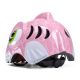 4. Wozinsky Kinderfahrradhelm mit Dinosaurier-Motiv, Größe S – Rosa
