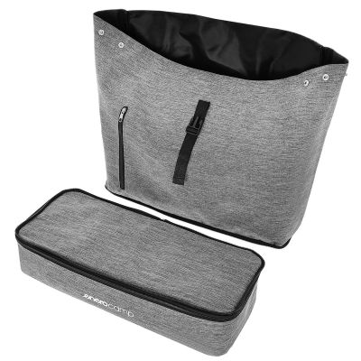 6. ENERO CAMP GRAUER RUCKSACK MIT WÄRMEISOLIERUNGSFACH