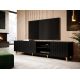4. TV-Schrank PAFOS 200x40x52 schwarz matt