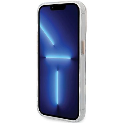 5. Guess Metal Outline Magsafe iPhone 15 Pro Max Hülle - Gold