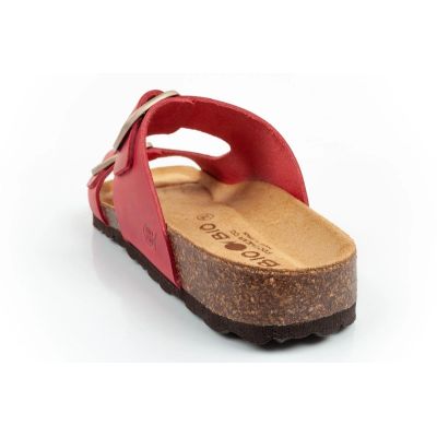 4. Bio Bio Damen-Slipper, profilierte Flip-Flops, Naturleder
