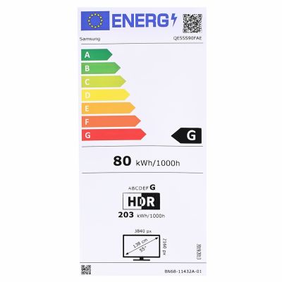 22. Samsung QE65S90F OLED-Fernseher 65 Zoll 4K Ultra HD 144 Hz Tizen Dolby Atmos Schwarz (Modell 2025)