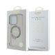 8. Guess IML Flowers Wreath MagSafe Case für iPhone 16 Pro - Schwarz