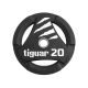 3. Tiguar PU-Olympiaplatte 20 kg TI-WTPU02000