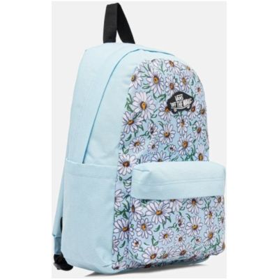 2. Vans Old Skool Grom Rucksack 18L Kristallblauer Blumenrucksack für Kinder - VN000H56CAU1