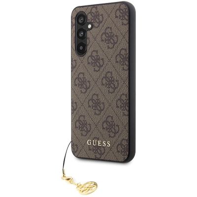 2. Guess GUHCS23FEGF4GBR S23 FE S711 braun/braunes Hardcase 4G Charms Collection