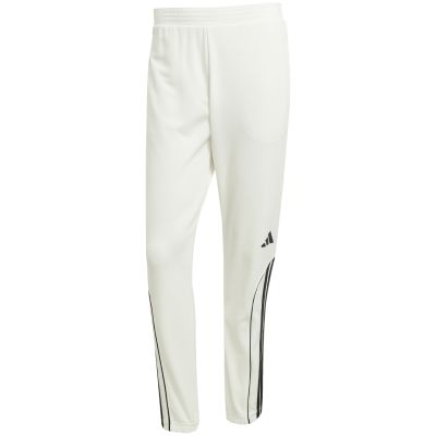 4. Herren adidas 3-Streifen Trainingsanzug weiß und schwarz JX5527