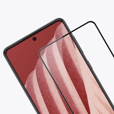 7. Nillkin CP+PRO ultradünnes Vollbild-Hartglas mit 0,2 mm Rahmen 9H Samsung Galaxy A73 schwarz