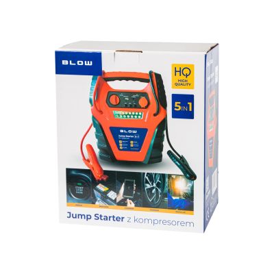 4. Jump Starter BLOW 5in1 Kompressor